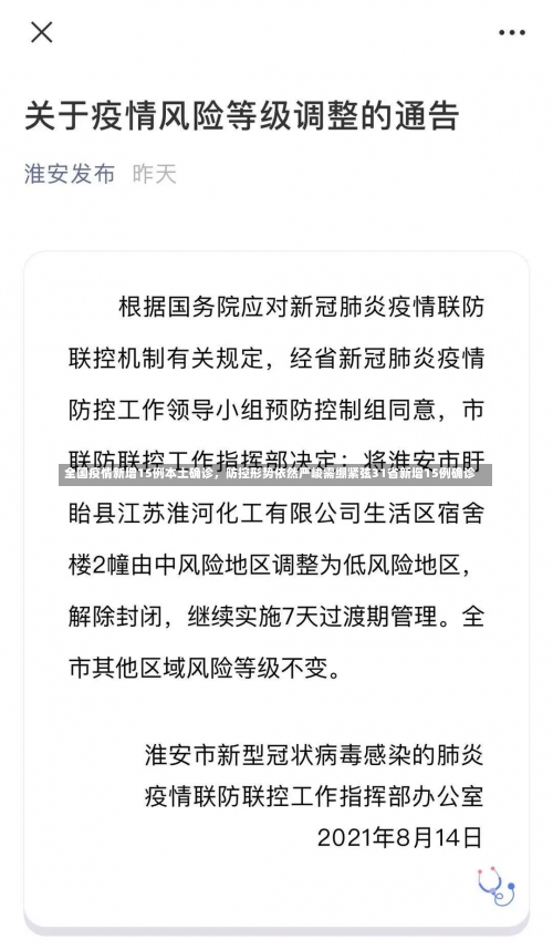 全国疫情新增15例本土确诊	，防控形势依然严峻需绷紧弦31省新增15例确诊-第3张图片