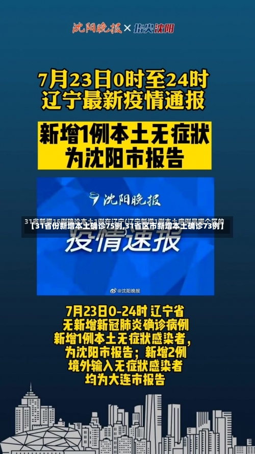 【31省份新增本土确诊75例,31省区市新增本土确诊73例】-第3张图片