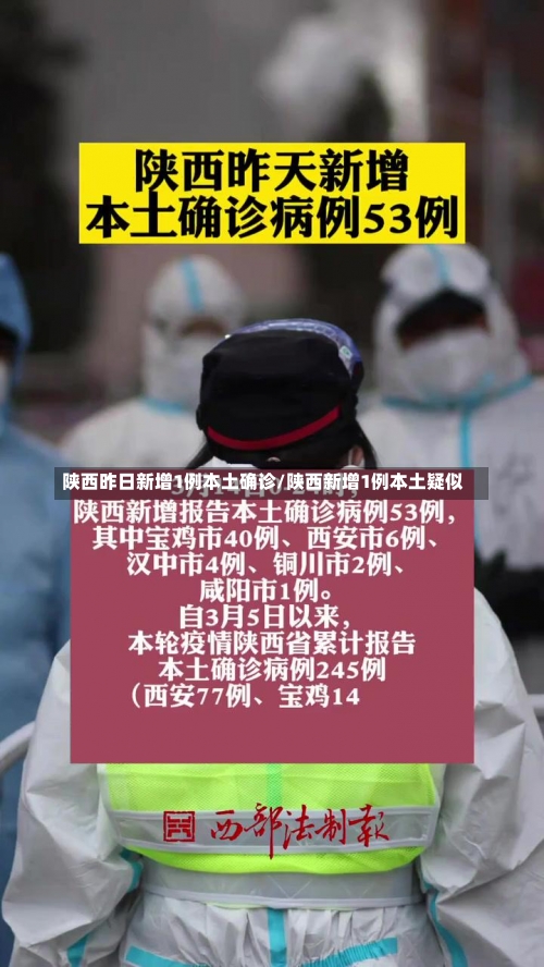 陕西昨日新增1例本土确诊/陕西新增1例本土疑似-第3张图片