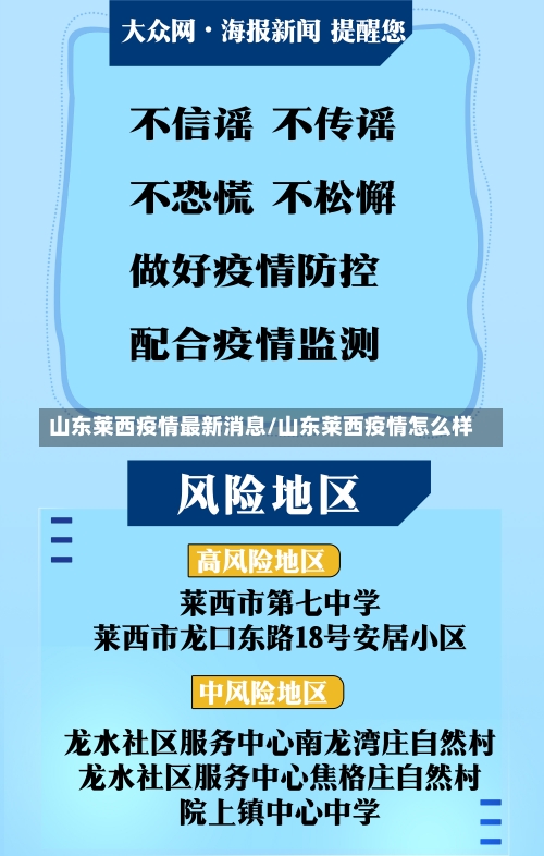 山东莱西疫情最新消息/山东莱西疫情怎么样-第1张图片