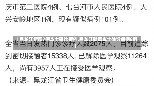 【黑龙江新增7例本土确诊病例,黑龙江新增本土确诊病例8例】-第1张图片