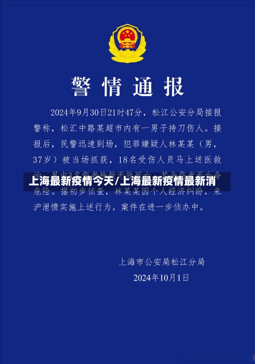 上海最新疫情今天/上海最新疫情最新消-第1张图片