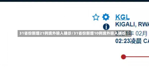 31省份新增21例境外输入确诊/31省份新增10例境外输入确诊-第2张图片