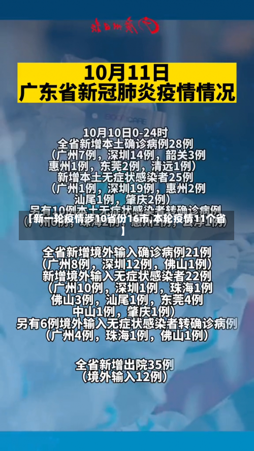 【新一轮疫情涉10省份16市,本轮疫情11个省】-第1张图片