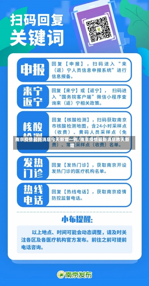 南京疫情最新消息今天新增一例/南京疫情最新消息昨天新增-第2张图片