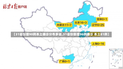 【31省份增90例本土确诊分布多省,31省份新增96例确诊 本土81例】-第1张图片