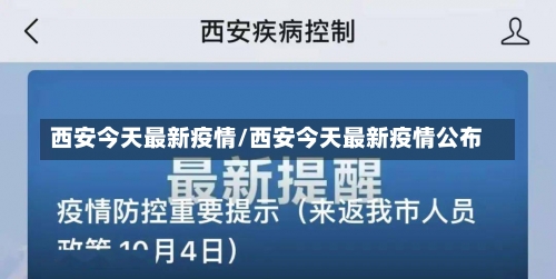 西安今天最新疫情/西安今天最新疫情公布-第1张图片