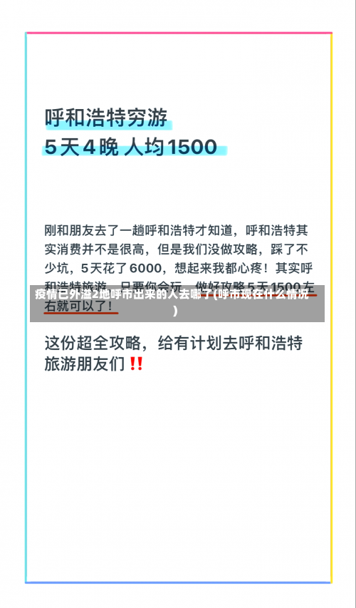 疫情已外溢2地呼市出来的人去哪了(呼市现在什么情况)-第1张图片