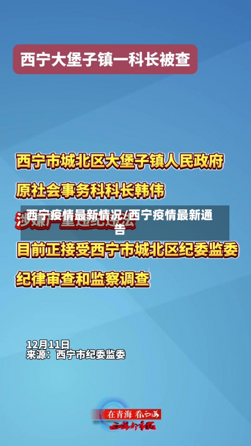 西宁疫情最新情况/西宁疫情最新通告-第1张图片