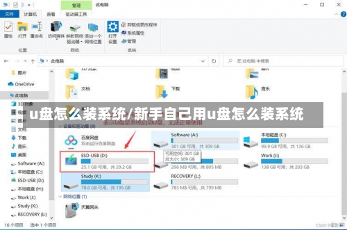 u盘怎么装系统/新手自己用u盘怎么装系统-第1张图片