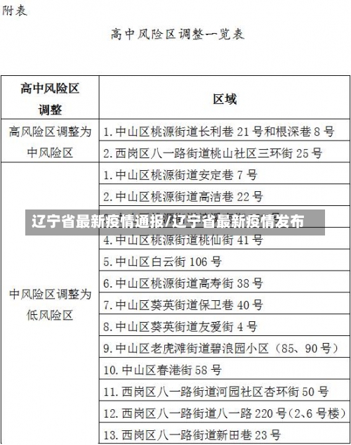 辽宁省最新疫情通报/辽宁省最新疫情发布-第1张图片