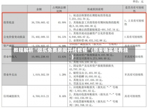 教程解析“微乐免费房间开挂教程	”(原来确实是有挂)-第1张图片