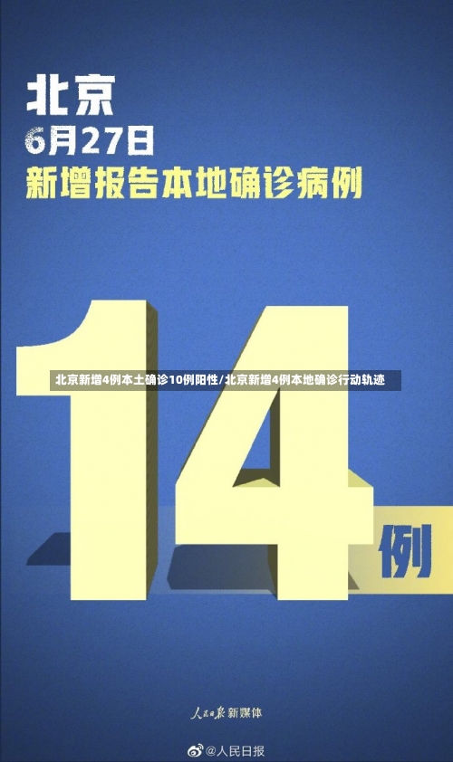 北京新增4例本土确诊10例阳性/北京新增4例本地确诊行动轨迹-第2张图片