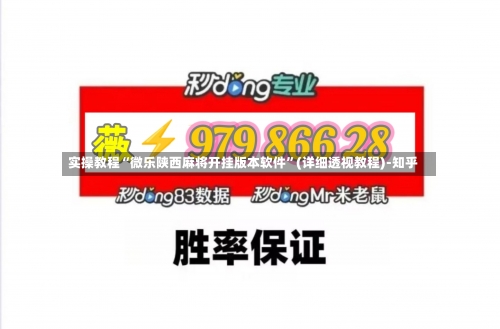 实操教程“微乐陕西麻将开挂版本软件”(详细透视教程)-知乎-第2张图片