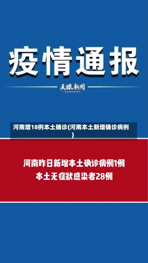 河南增18例本土确诊(河南本土新增确诊病例)-第3张图片