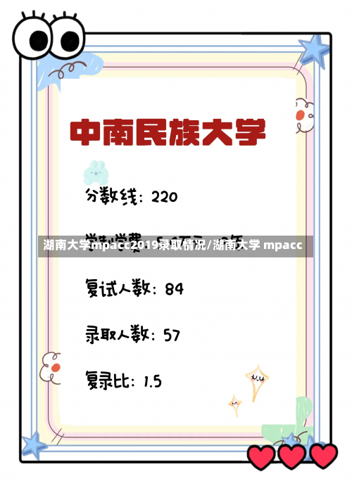 湖南大学mpacc2019录取情况/湖南大学 mpacc-第3张图片