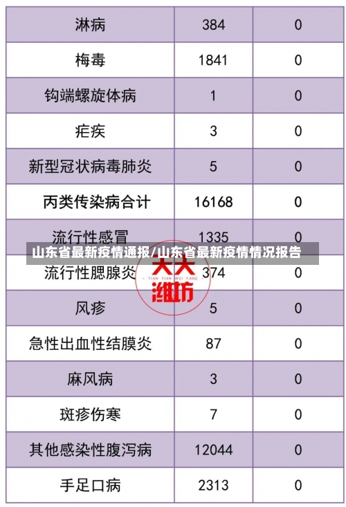 山东省最新疫情通报/山东省最新疫情情况报告-第2张图片