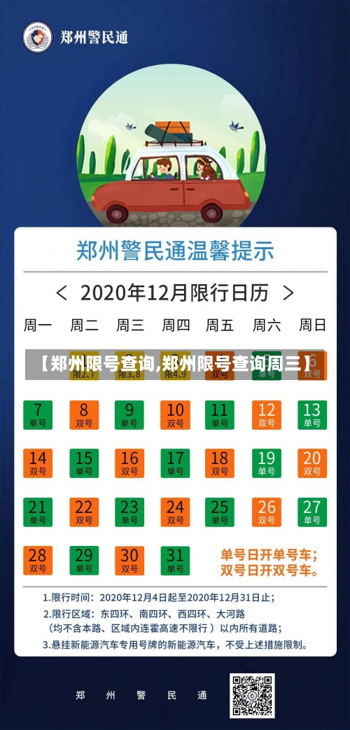 【郑州限号查询,郑州限号查询周三】-第1张图片