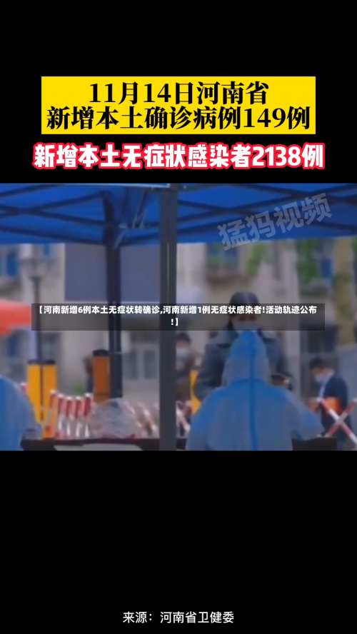 【河南新增6例本土无症状转确诊,河南新增1例无症状感染者!活动轨迹公布!】-第2张图片