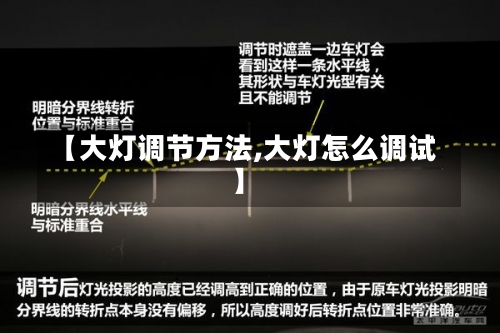 【大灯调节方法,大灯怎么调试】-第3张图片