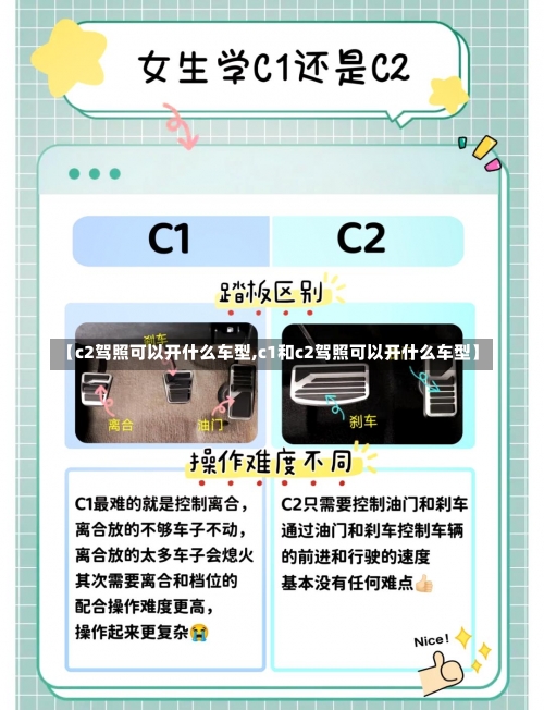 【c2驾照可以开什么车型,c1和c2驾照可以开什么车型】-第3张图片