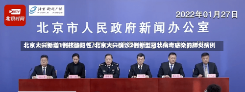 北京大兴新增1例核酸阳性/北京大兴确诊2例新型冠状病毒感染的肺炎病例-第2张图片
