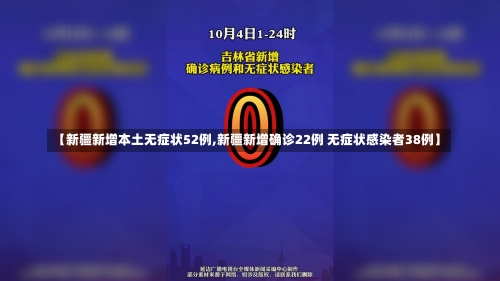 【新疆新增本土无症状52例,新疆新增确诊22例 无症状感染者38例】-第1张图片