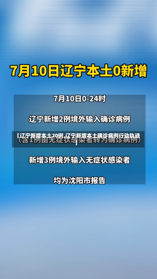 【辽宁新增本土20例,辽宁新增本土确诊病例行动轨迹】-第2张图片