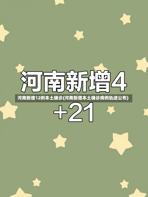 河南新增12例本土确诊(河南新增本土确诊病例轨迹公布)-第1张图片