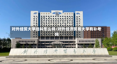 对外经贸大学挂科怎么样/对外经济贸易大学有补考吗-第2张图片