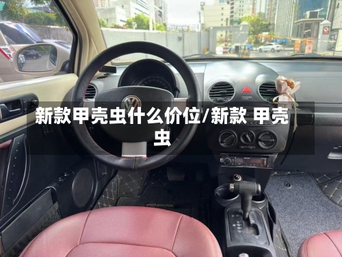 新款甲壳虫什么价位/新款 甲壳虫-第1张图片