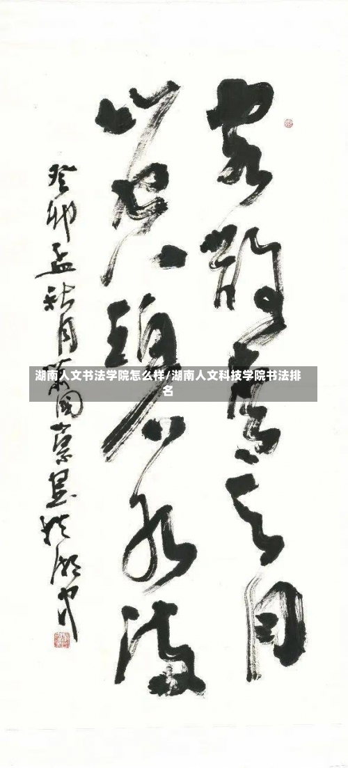 湖南人文书法学院怎么样/湖南人文科技学院书法排名-第1张图片