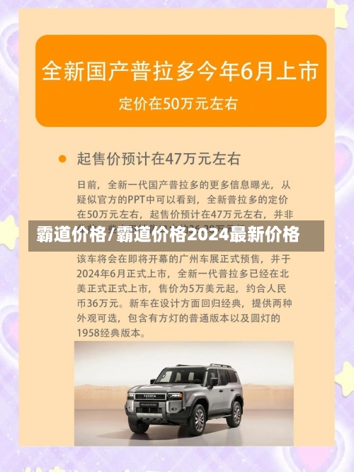 霸道价格/霸道价格2024最新价格-第2张图片