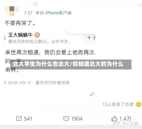北大学生为什么告北大/你知道北大的为什么-第3张图片